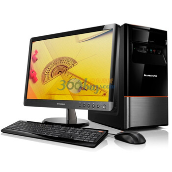联想（Lenovo）新圆梦F1021 台式电脑（双核190 2G内存 250G硬盘 DVD光驱 Win7）