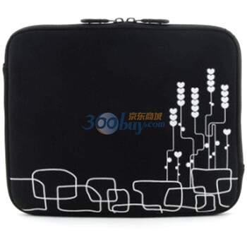 乐歌（Loctek）PAC819 ipad平板电脑多功能保护套 黑底荷叶（适用于ipad1,ipad2以及9.7-10寸电脑）