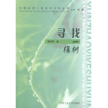 安徽省第二届签约作家丛书：寻找...