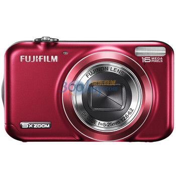 富士（FUJIFILM） FinePix JX405 数码相机 红色 （1600万像素 2.7寸屏 5倍光变 28mm广角）