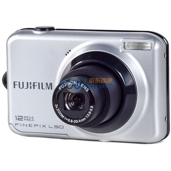 富士（FUJIFILM） FinePix L50数码相机 银色（1200万像素 2.4寸屏 3倍光变）