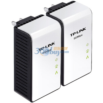 TP-LINK TL-PA501 500M电力线适配器套装（两只装）