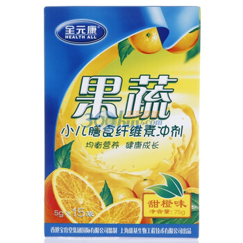 Health All 全元康小儿果蔬膳食纤维素（橙味）75g