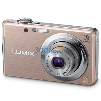 松下（Panasonic） FH5GK 徕卡DC镜头高清数码照相机 金色