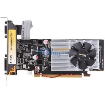 索泰（ZOTAC）GT520 TC1GD3 激战版 LP VB 810/1600 512MB/64bit GDDR3PCI-E 显卡