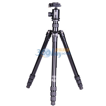 捷宝（TRIOPO） M-228T+KK-200S镁铝合金 可180度反折三脚架（黑色）（承重12KG）