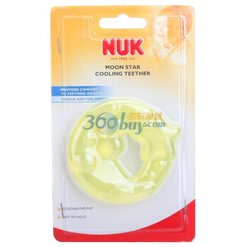 NUK星星月亮练牙器 颜色随机 40.262.705