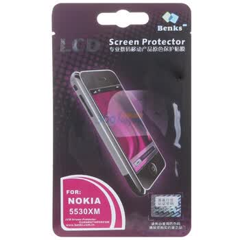 邦克仕（Benks）HR高透系列保护贴膜（诺基亚 Nokia 5530XM 贴膜）
