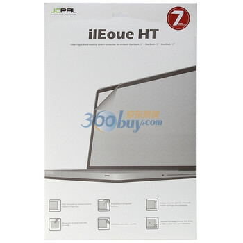 晶彩派（JCPAL）苹果Mac Book Pro 17寸笔记本屏幕膜（HT高透）