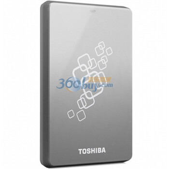 东芝（TOSHIBA） 2.5英寸 V6 恺乐系列移动硬盘（USB3.0） 1TB(摇滚银)