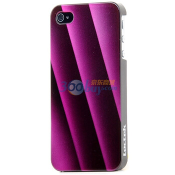 乐歌（Loctek）PHC414-PUR iphone4/4s超薄保护背壳 紫色（适用于iphone4/iphone4s）
