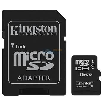 金士顿（Kingston）16GB class4 TF(Micro SD)存储卡（SDC4/16GB）