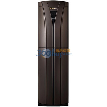 大金（DAIKIN）FVXB372LC-T 正3匹 柜式直流变频家用冷暖空调（R410新冷媒）咖啡金色