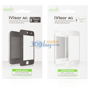 摩仕（moshi）iVisor AG for iPod touch 防眩光易洁触屏贴 (白)