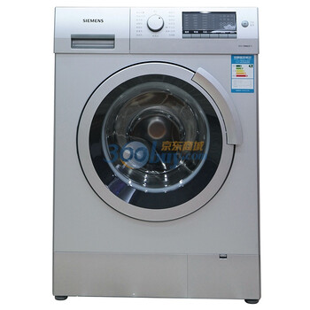 西门子 (SIEMENS) WS12M468TI 5.6公斤 超薄滚筒洗衣机（银色）
