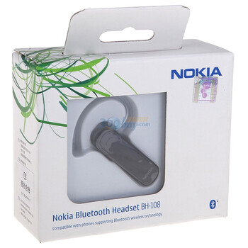 诺基亚（NOKIA）BH-108 蓝牙耳机（黑色）