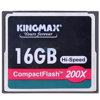 胜创(kingmax) 16G CF 高速存储卡 200X 30MB/S