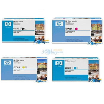 惠普（HP）LaserJet 645A号 C9730A 黑彩硒鼓套装（适用LaserJet 5500 5550）
