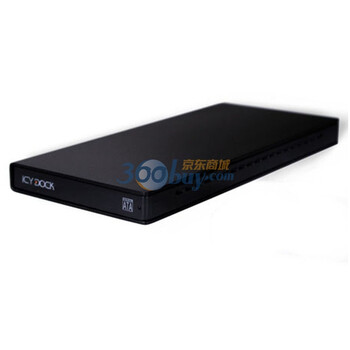 ICY DOCK MB663UB-1SB-2 2.5寸SATA免工具硬盘外接盒（黑色）