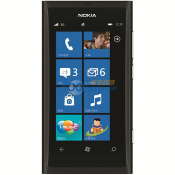 诺基亚（NOKIA）Lumia 800C 3G Windows Phone手机（黑色）电信版