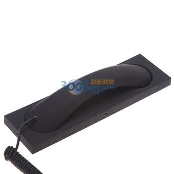 Native Union moshimoshi Curve telephone 02时尚复古电话（黑色，适用iphone4/ipad等3.5接口手机）带底座