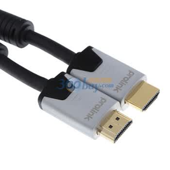 普罗林克（Prolink）HMC286-1500 三层屏蔽镀金插头HDMI线（支持3D） 15米
