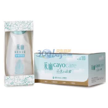 采幽私处沐浴露清馨养润型70ml+采幽特别部位专用净肤湿巾18片装