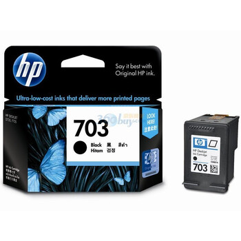 惠普（HP）CD887AA 703号黑色墨盒（适用HP Deskjet F735 K109a K209a）