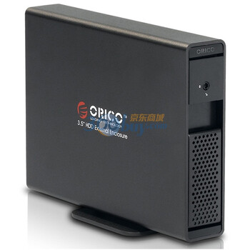 奥睿科（ORICO）7619us 全铝免工具3.5寸超薄移动硬盘盒 黑
