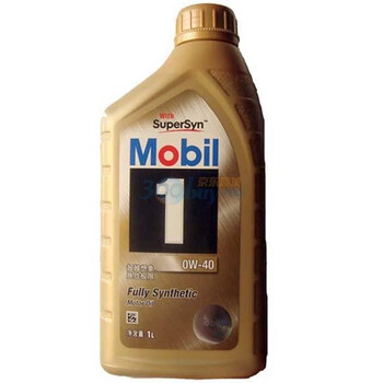 美孚（Mobil）金装美孚1号全合成机油 0W-40 SM级（1L装）顶级机油 适合顶级豪华车