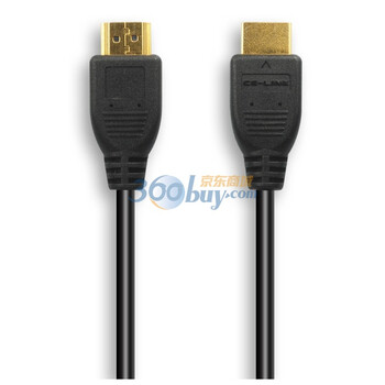CE-LINK HDMI(1.4版)数字高清线 1.83米 无氧纯铜导体+24K3μ镀金+360°环焊 黑色