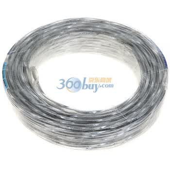 秋叶原（CHOSEAL)YF2172T25 数字宽频带屏蔽2芯电话线 25米
