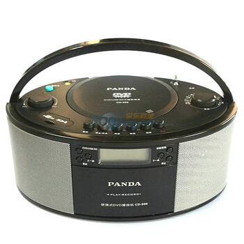 熊猫(PANDA) CD-900 多功能DVD\CD\MP3\USB播放器 （黑色） (带遥控)