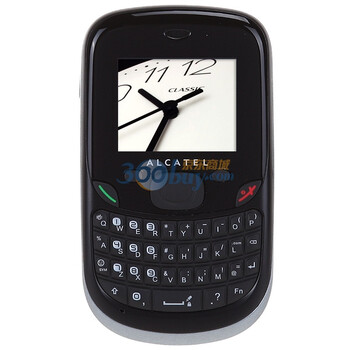 ALCATEL 阿尔卡特 OT-355   手机（金属灰）