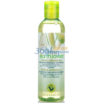 The Body Shop美体小铺无负担梨柠檬香草沐浴露250ml