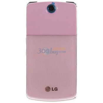 LG KF350 GSM手机（粉色）移动定制机