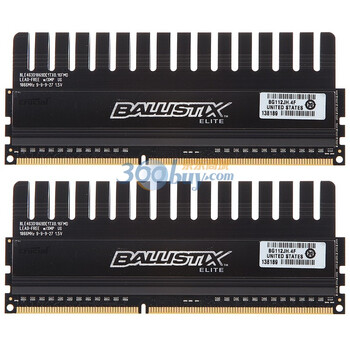 美光（Crucial）铂胜精英系列 DDR3 1866 8G(4G×2条)台式机内存(BLE2CP4G3D1869DE1TXOCJ)