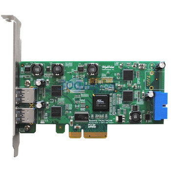 HighPoint（火箭）RocketU 1142A(USB 3.0扩展卡)支持PCI-E Gen2.0 x4/4个USB3.0硬盘接口