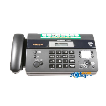 松下（Panasonic）KX-FT986CN 热敏传真机（自动裁切、叠放）（黑色）