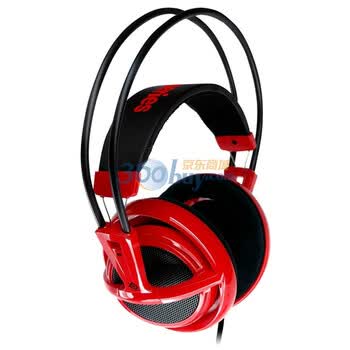 赛睿（SteelSeries）西伯利亚v2 耳机 红色