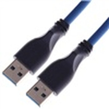 包尔星克（PowerSync）UAA31 USB3.0 CABLE A公对A公 蓝色 1.5米