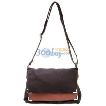 POLO VILLAE保罗威特深咖色单肩斜挎包PPCODPBCF1648500