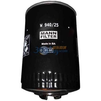 德国曼牌(MANN)机油滤清器W940/25 帕萨特/领驭/新领驭/奥迪A4/奥迪100、200
