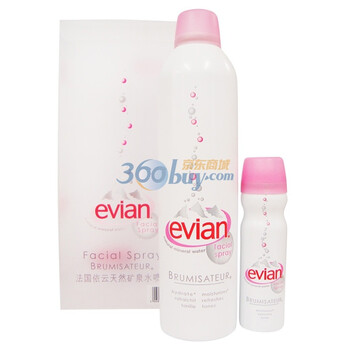 依云天然矿泉水喷雾促销装（300ml+50ml)