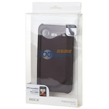 洛克（ROCK）HTC Incredible S S710e 不可思议 G11 手机背壳 保护套 裸壳（咖啡色）