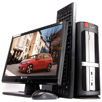 方正（Founder）HYA800 4E61台式电脑 （x2 260 2G 500G HD6350 DVD 键鼠 LINUX）