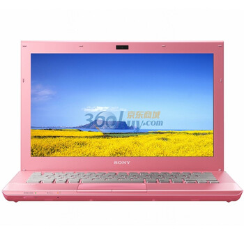 索尼（SONY）VPCSD28EC/P 13.3英寸宽屏笔记本电脑（i5-2410M 4G 500G 512独显 蓝牙 D刻 WIN7 粉色）