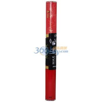 MAXFACTOR蜜丝佛陀双效锁色亮泽唇彩560号2×3ml明亮红