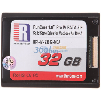 源科（RUNCORE）箭鱼IV代 32G 1.8英寸苹果专用 ZIF固态硬盘(RCP-IV-Z1832-MCA)