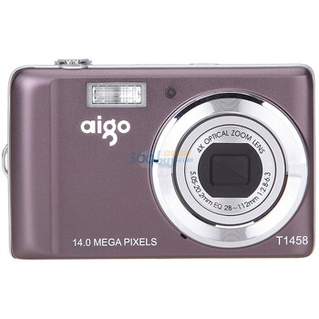 爱国者（aigo） DC-T1458 数码相机（墨紫色）